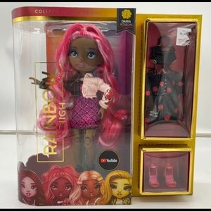 Rainbow High Daria Roselyn Doll YouTube Series 3 Brand New NIB